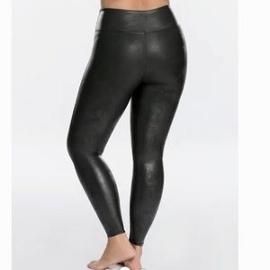 Spanx faux leather leggings